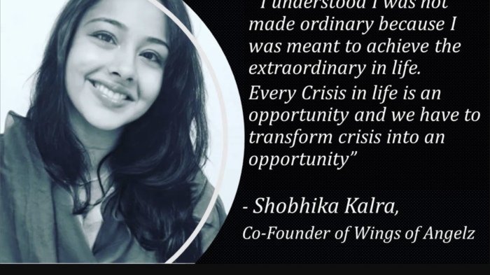 Rediscovering and Rebuilding Life - Interview With Shobhika Kalra, Co-Founder of Wings Of Anglez